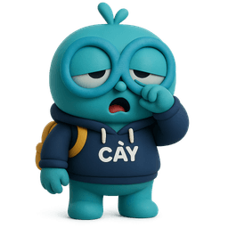 Cày — linh vật CÀY TOEIC